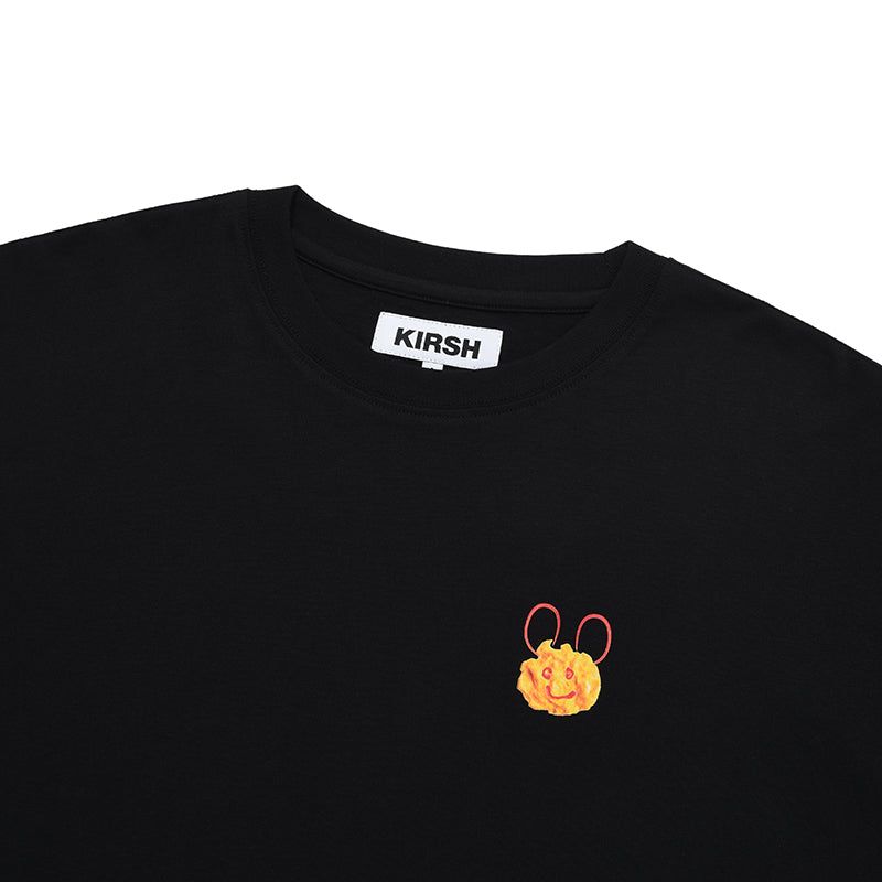 WITTY BUNNY GRAPHIC LONG SLEEVE [BLACK]