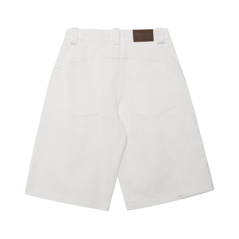 TWILL BERMUDA PANTS [WHITE]