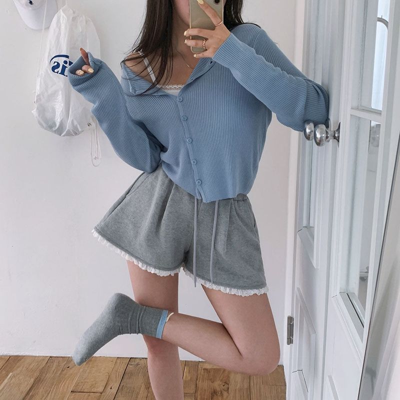 [BELLIDE MADE] Solve Round Rib Cardigan