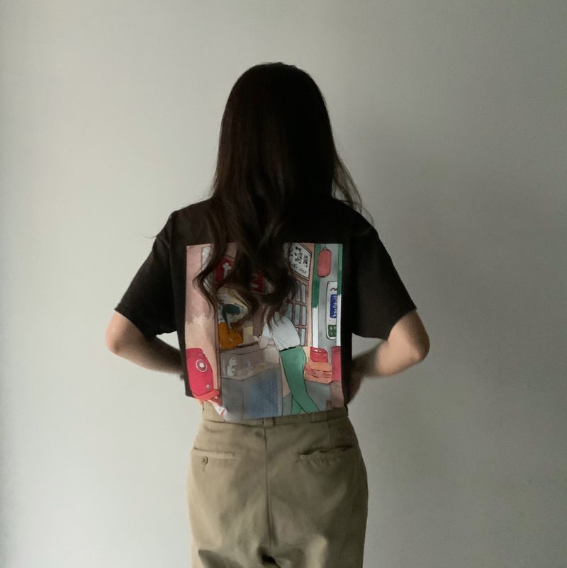 島田つか沙今夜どう？Tシャツ