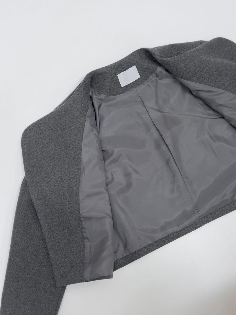 Barrier Balloon No Collar Short Jacket