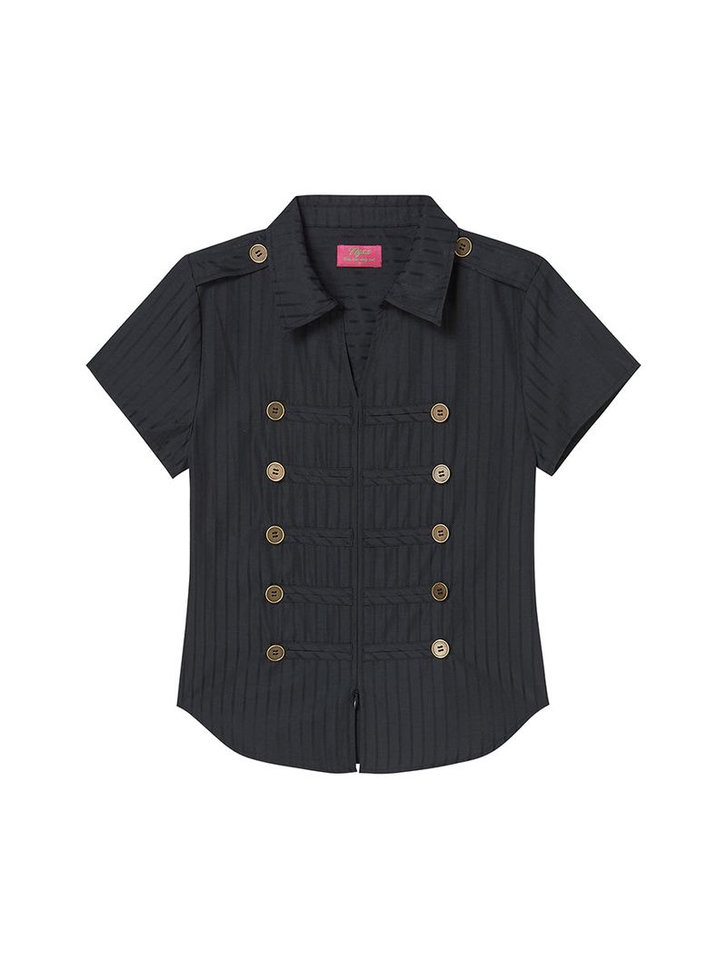 NAPOLEON SHIRT BLACK