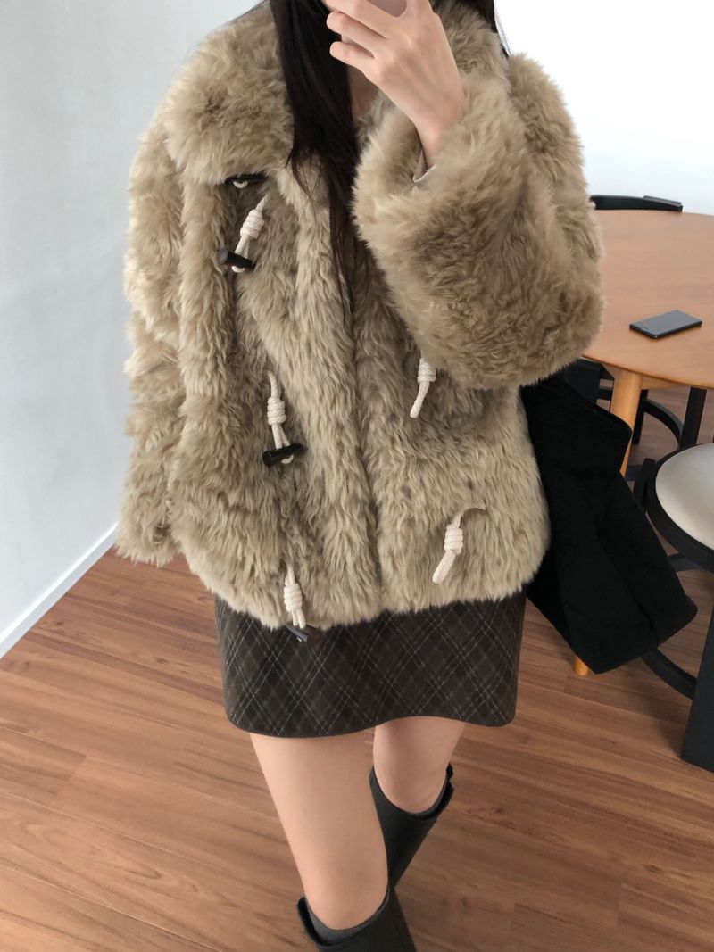Claude Fur Jacket (2 colors)