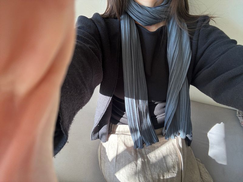 Denish Scarf - Charcoal