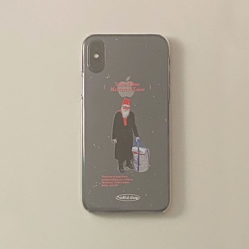 Fake santa jelly case