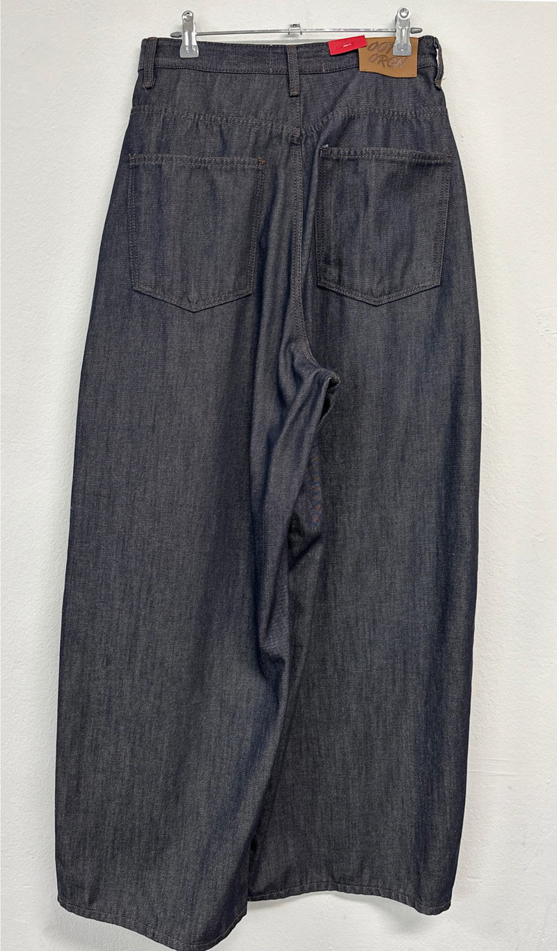 5-BUTTON POINT BALLOON DENIM💙
