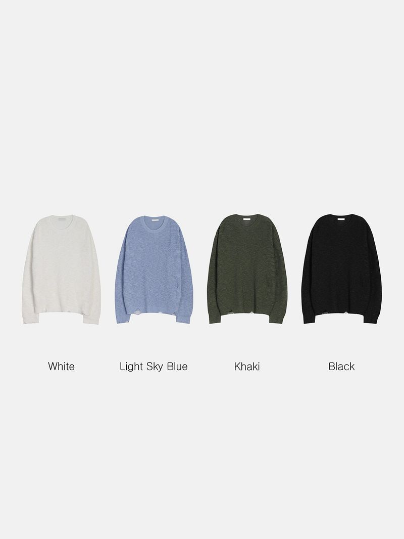 Rising Damage Knit (4color)