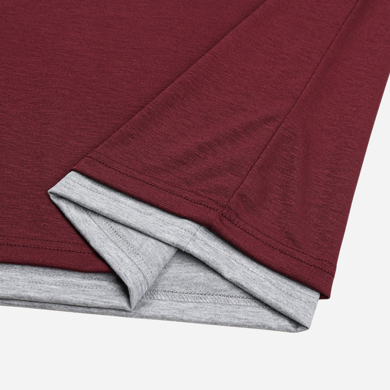 Glim Layered Crop Long Sleeve T
