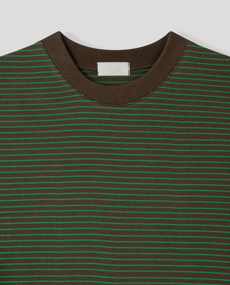 stripe boxy fit T