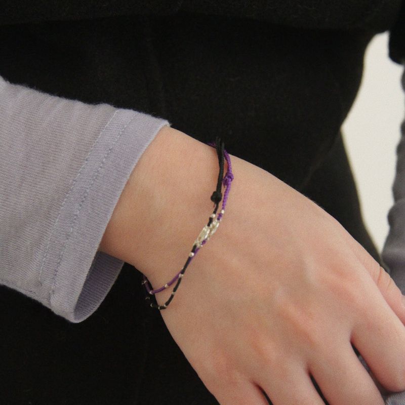 Dragon Silverball Bracelet (knot ver.)