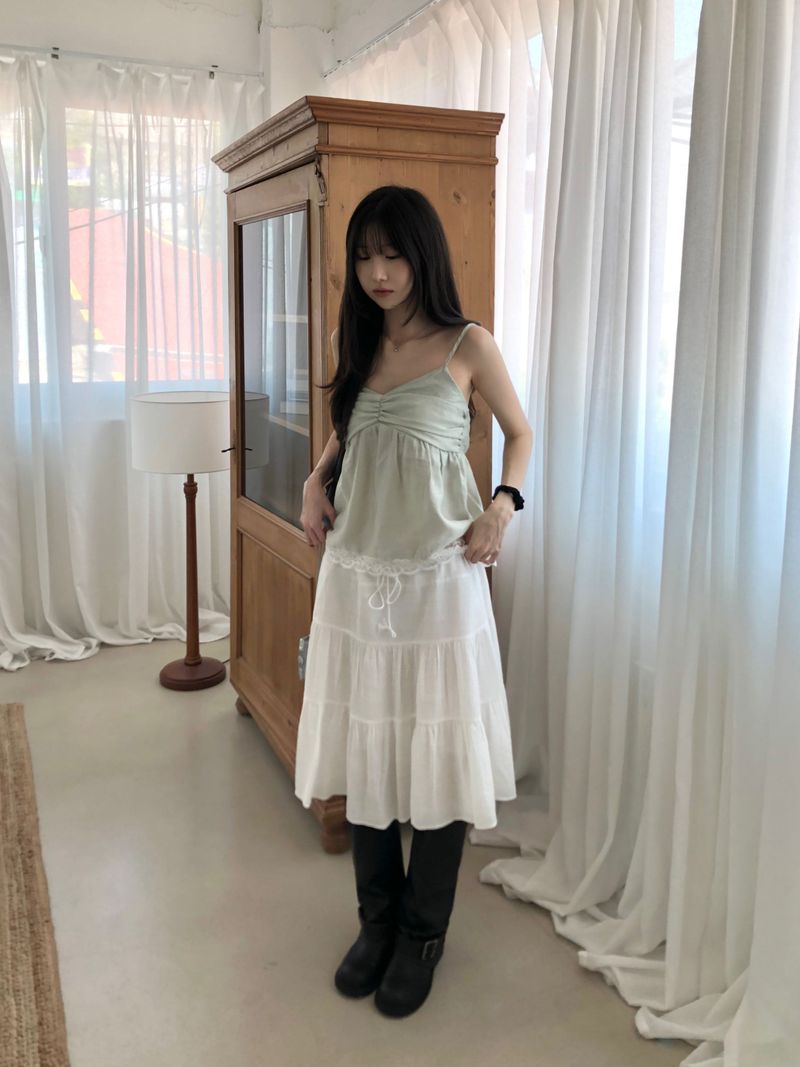 Andy Cancan Midi Skirt (2 colors)