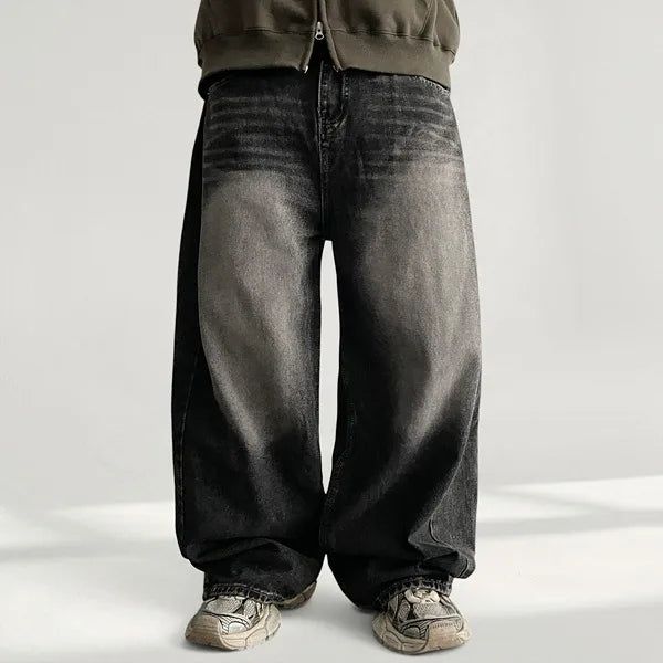 voarc（ボアク）の「Met Side Pintuck Washed Denim Wide Pants (4 colors)（Pants）」