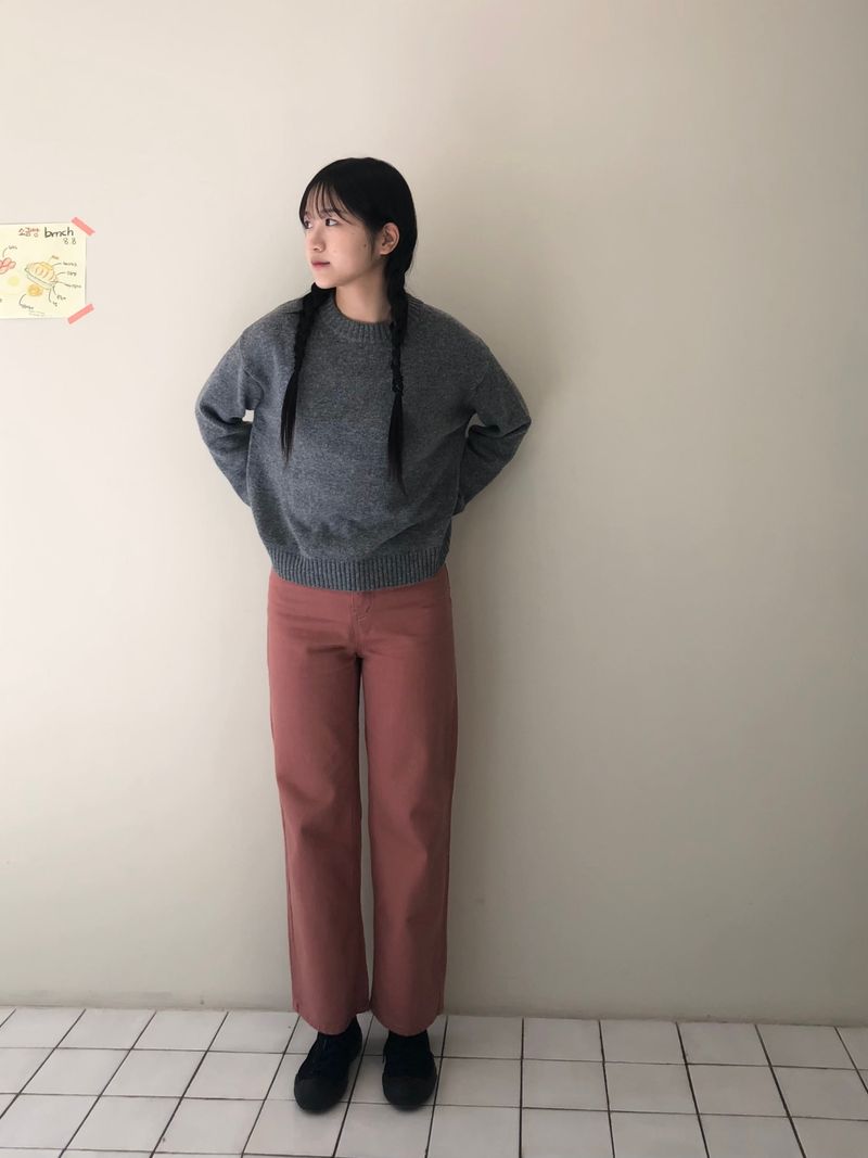 Fundamental round knit T
