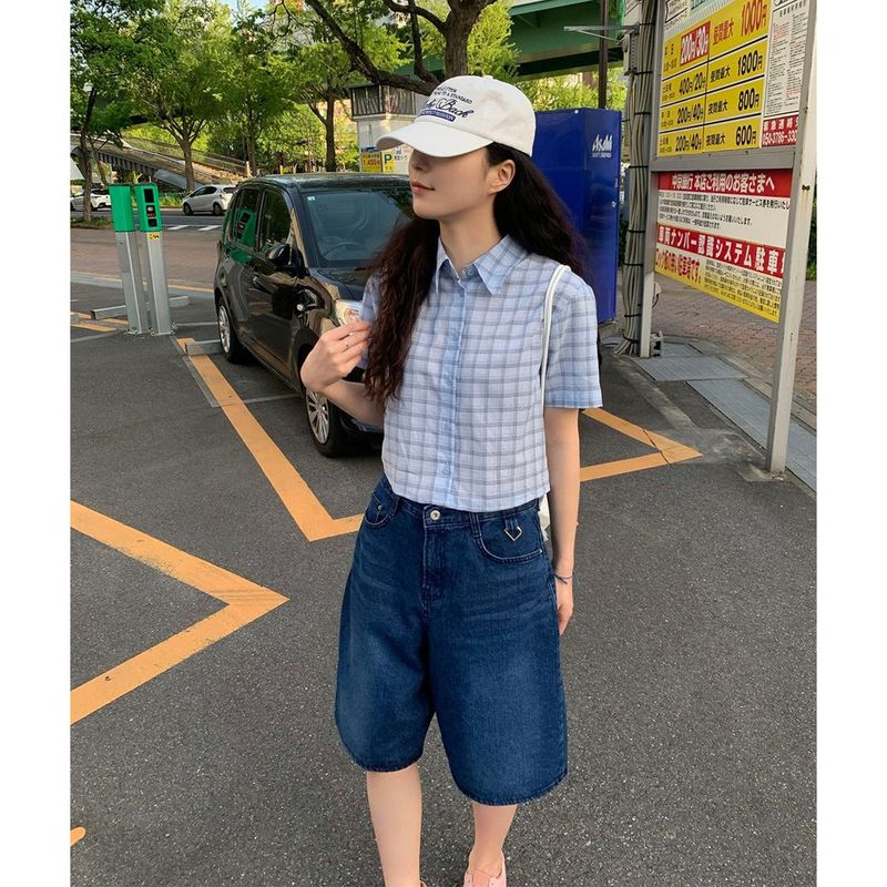Mao Bermuda Denim Pants