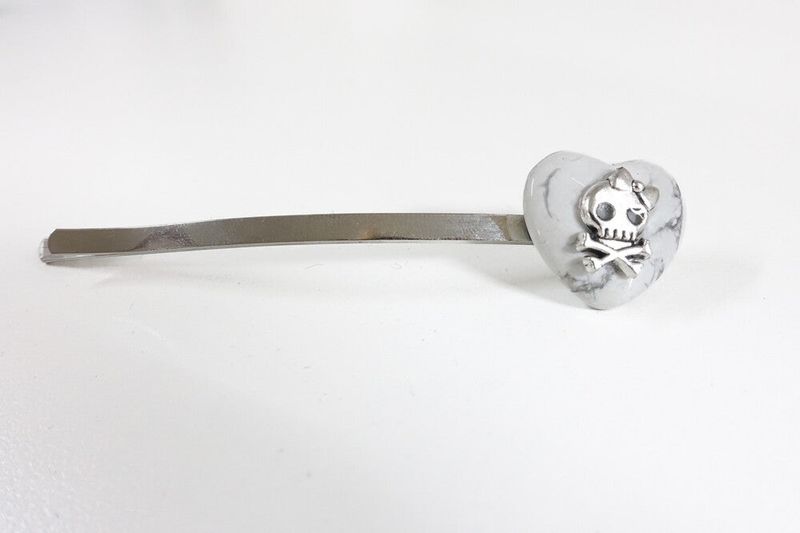 LOVE Skull_hair pin