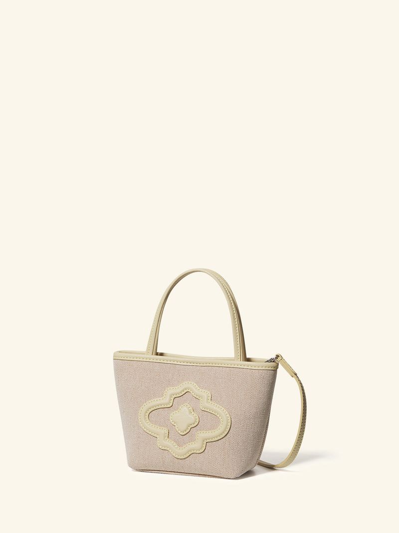 Moroccan Rose Canvas Mini Tote