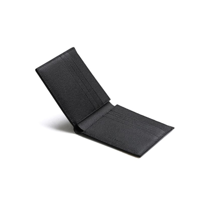Epsom Bi-fold 6CC 1/2 Wallet_Black
