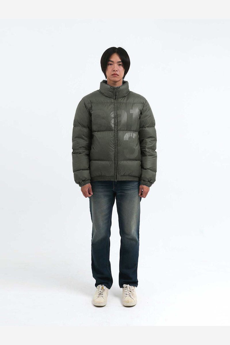 BASIC SAFARI DOWN JACKET (KHAKI)