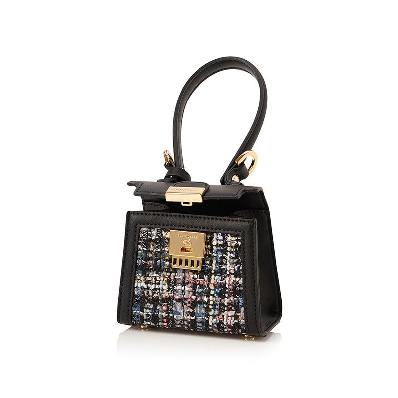 MICRO CANDY tweed black