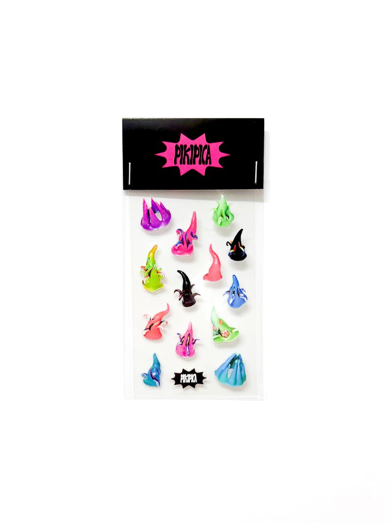 PIKIPICA ART CANDLE STICKER SET