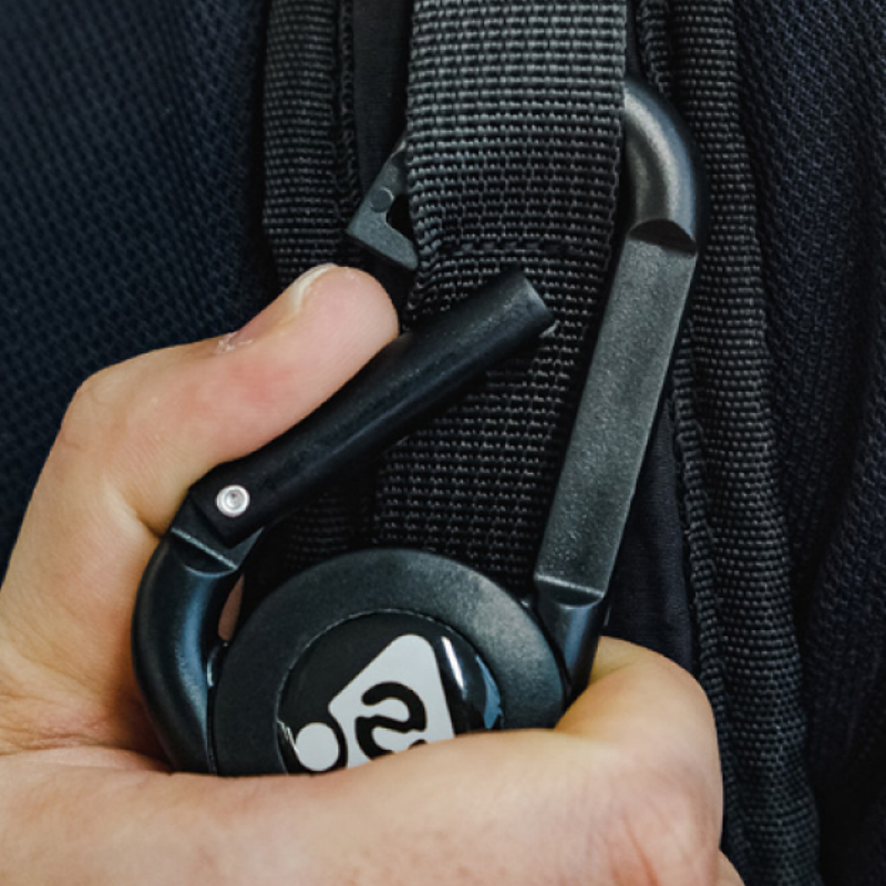 Wire Carabiner Black