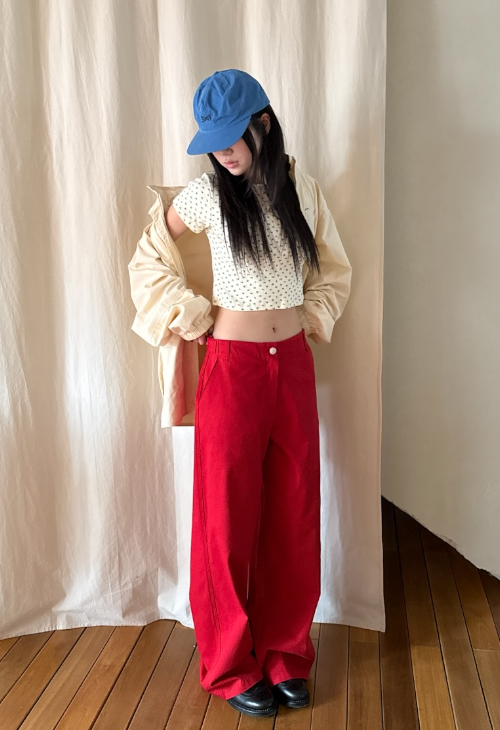 pop cotton pants
