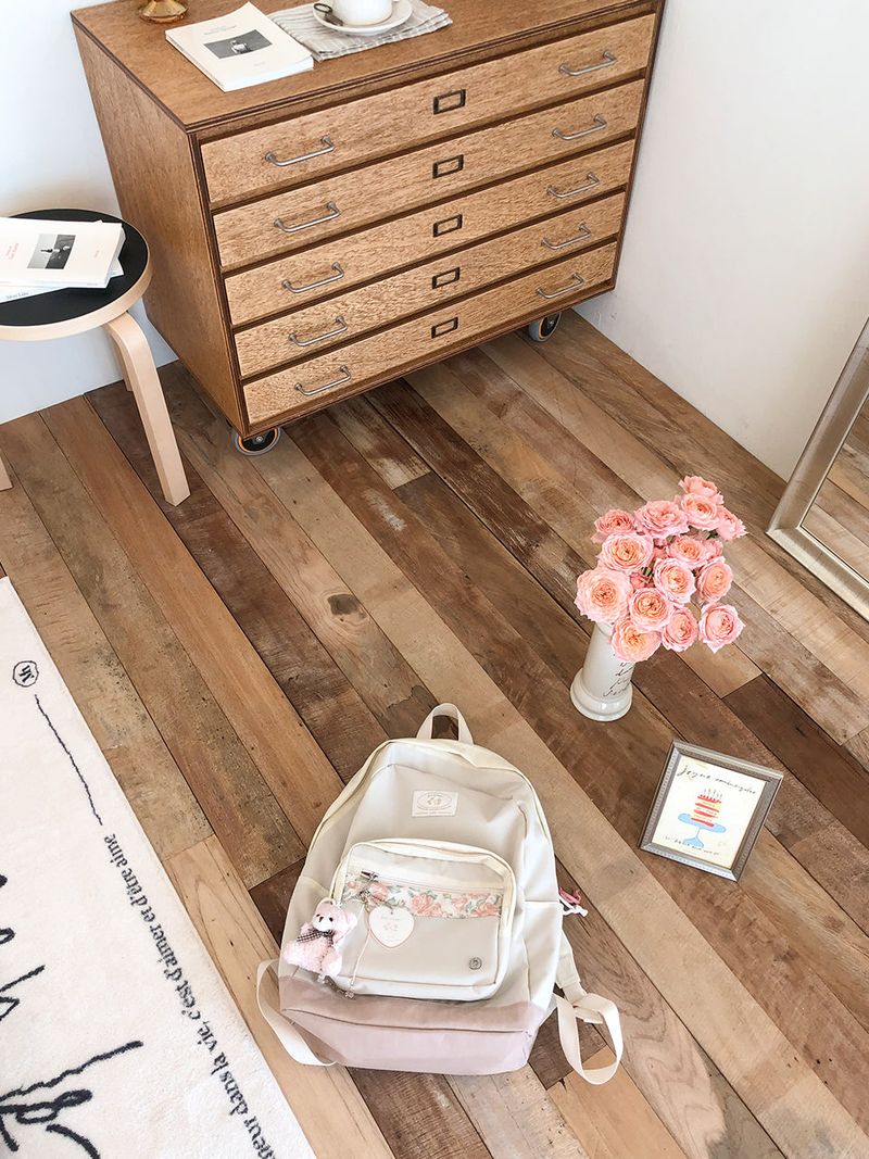 Bon voyage backpack_vintage rose