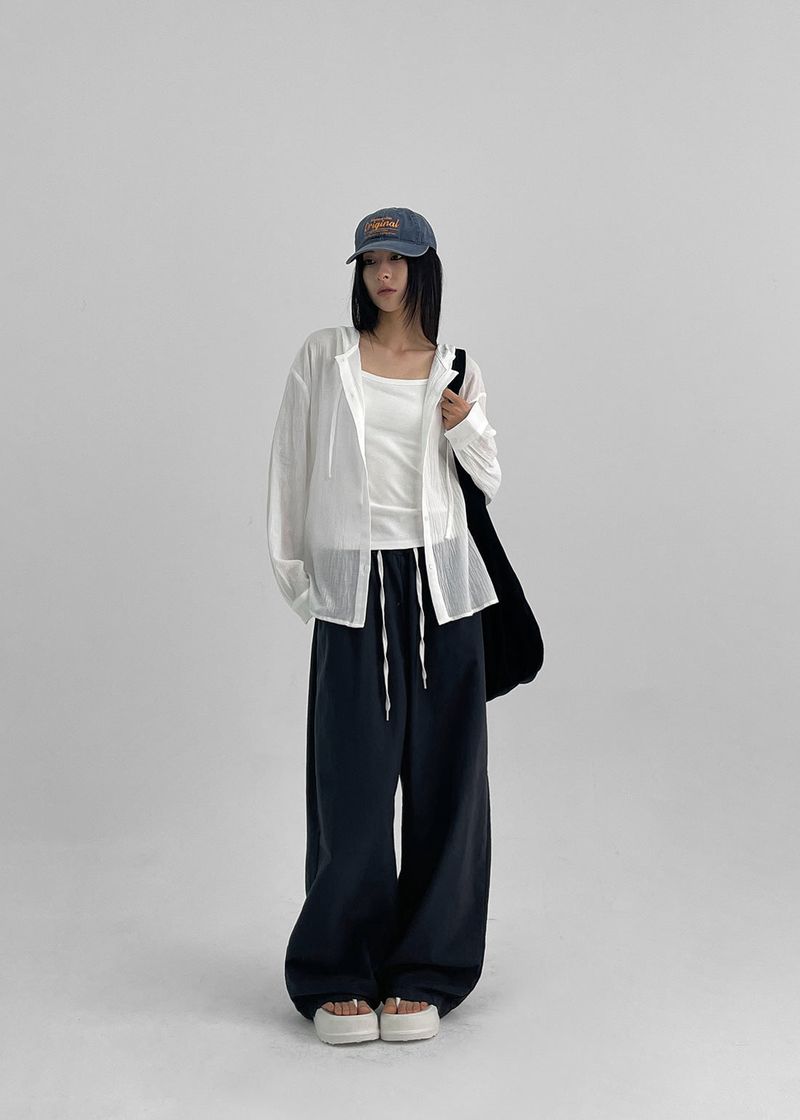 BLACKUP（ブラックアップ）の「[MADE] Kissen Summer Overfit Hooded Shirt（Tops）」