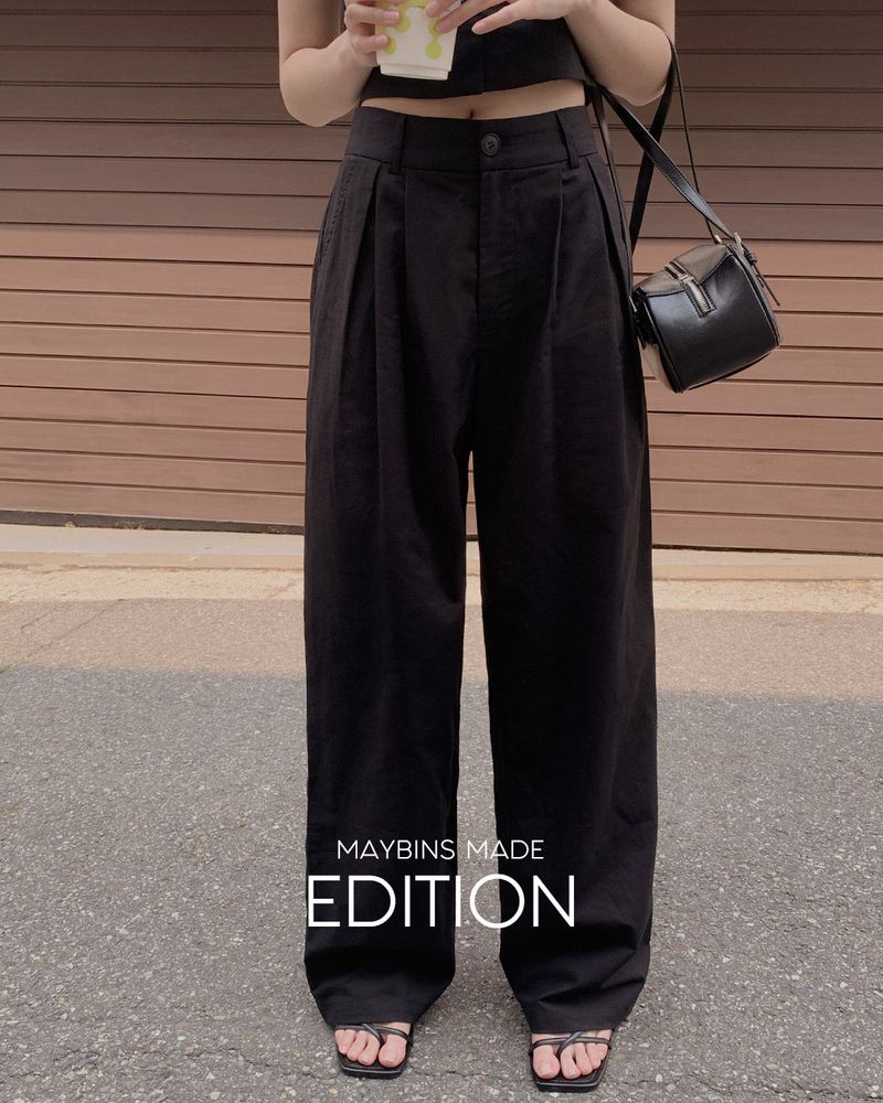 [MADE] Nez Linen wide pants