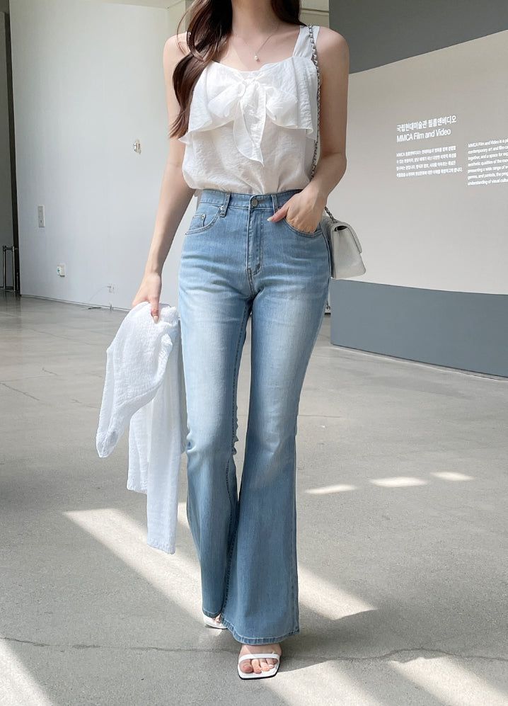 iam mari（アイアム マリ）の「Jetine Span Slim Bootcut Denim Pants（Pants）」