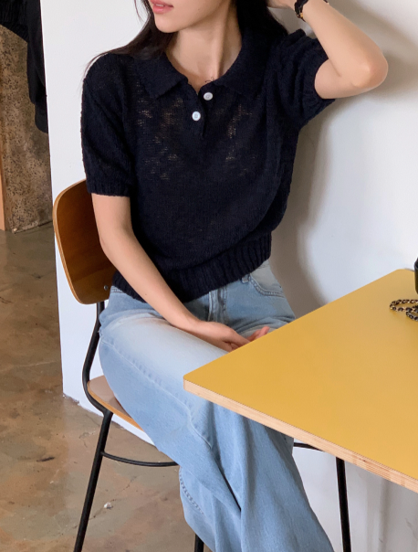 Vintage Washed Denim Wide Straight Pants