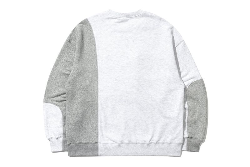 FLECK POCKET SWEAT SHIRT_LIGHT GRAY