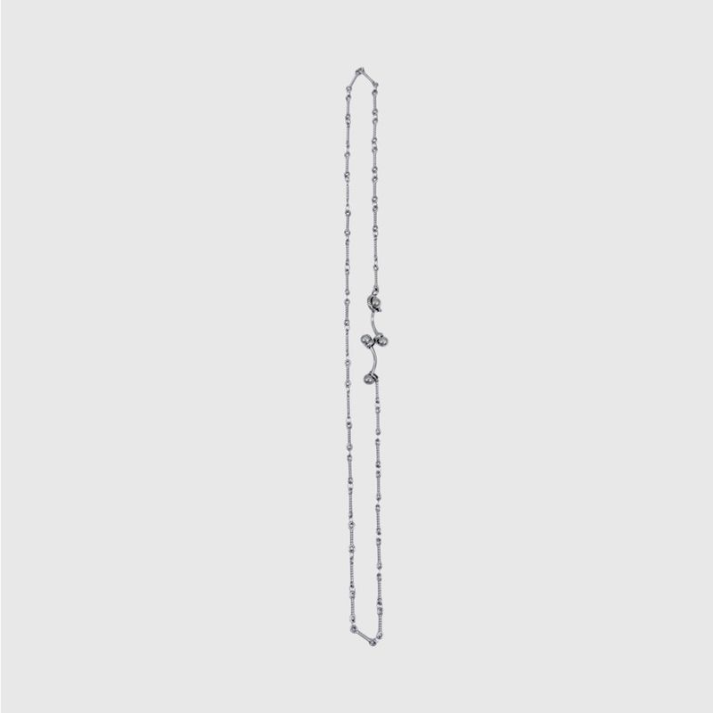 Piercing bar link necklace