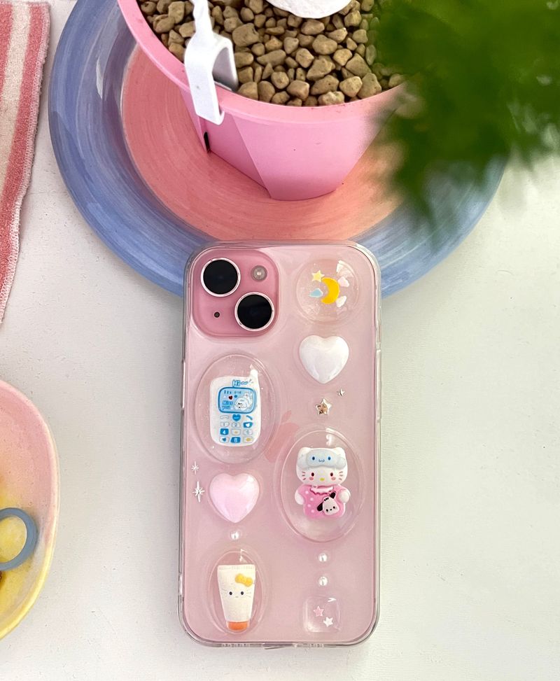 [MADE] ナイトルーティーンキティレジンケース