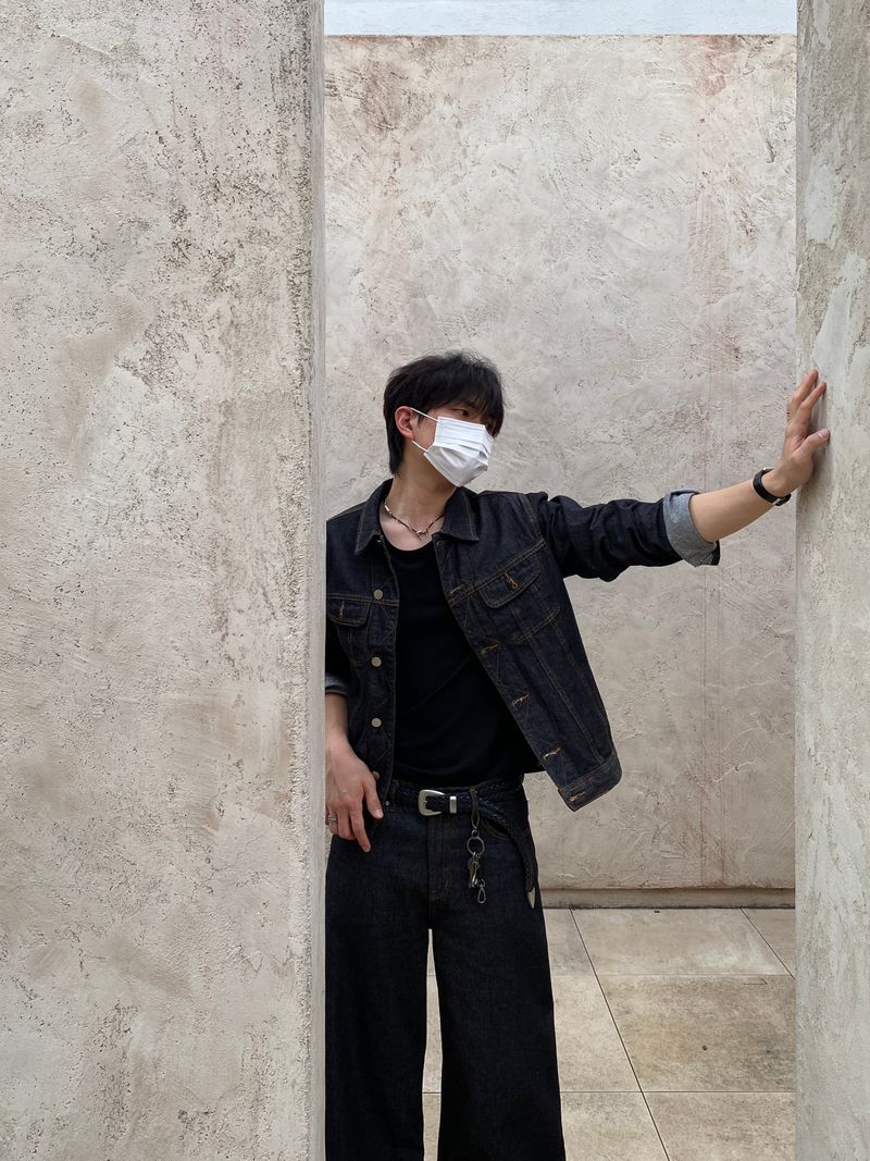 Steady Wide Denim Pants 2C