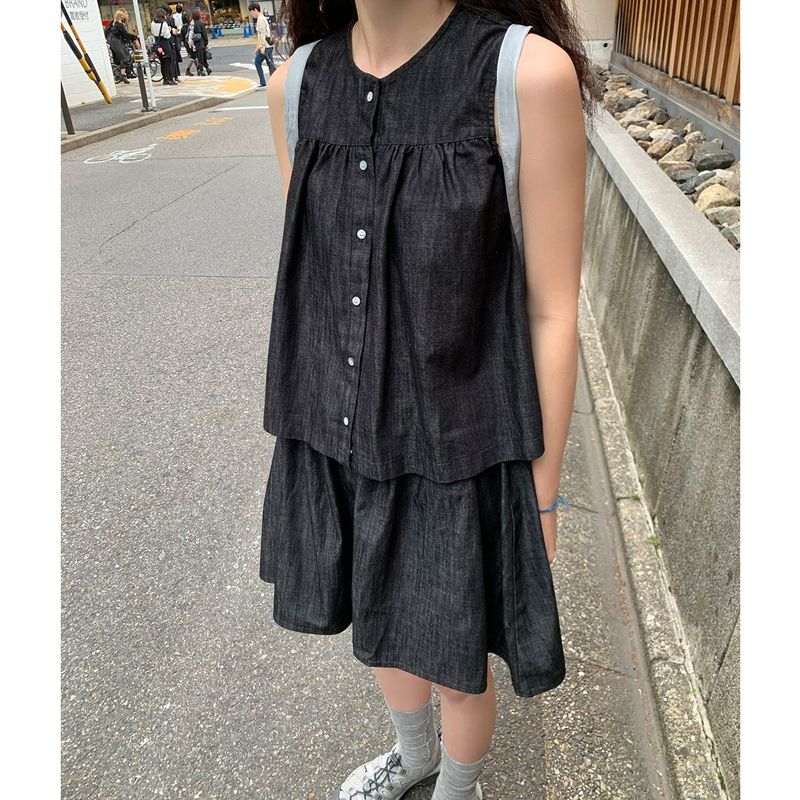 matil denim vest