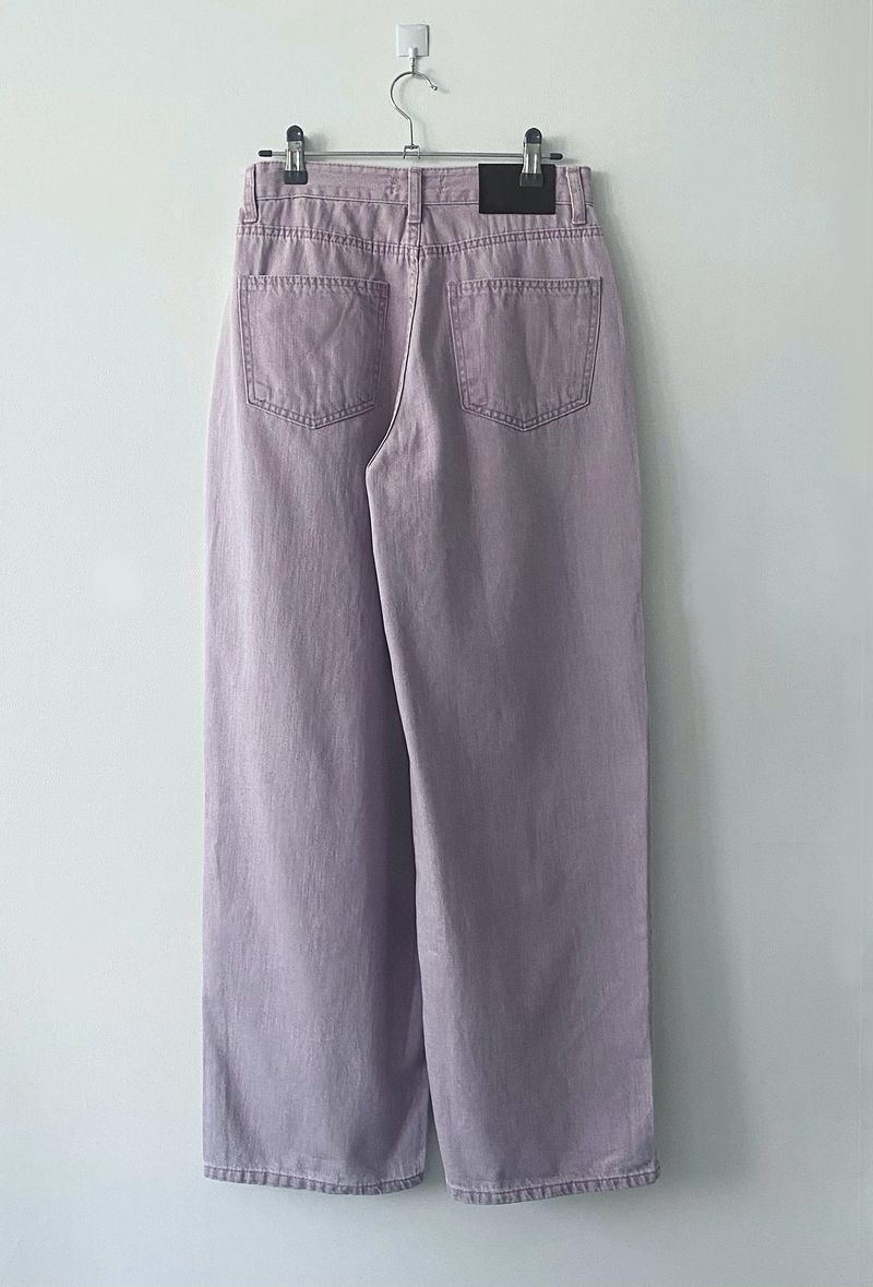 Saffron semi-wide pants
