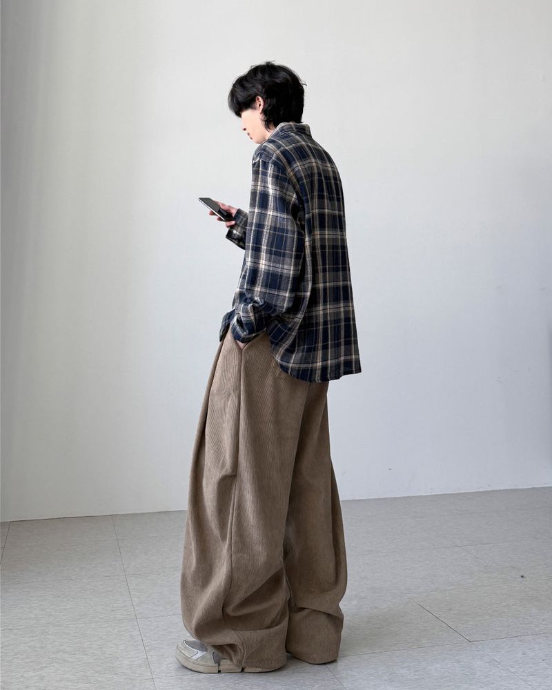 Mervin Check Over Shirt