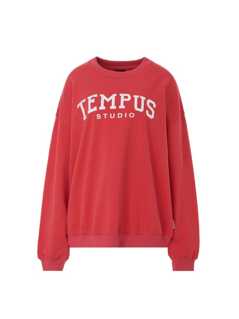 TEMPUSSTUDIO（テンプススタジオ）の「TEMPUS BASIC ARCH LOGO MTM [Coral Pink]（Tops）」