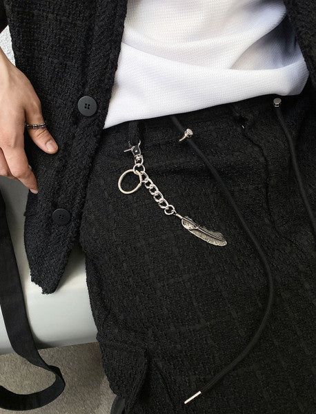 No.0190 feather key RING