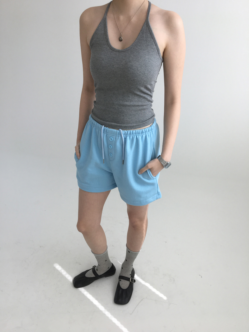 Byron Cove button shorts (5color)