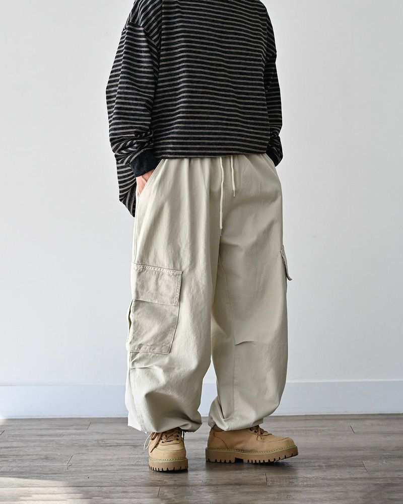 SPM PEACH COTTON CARGO PANTS