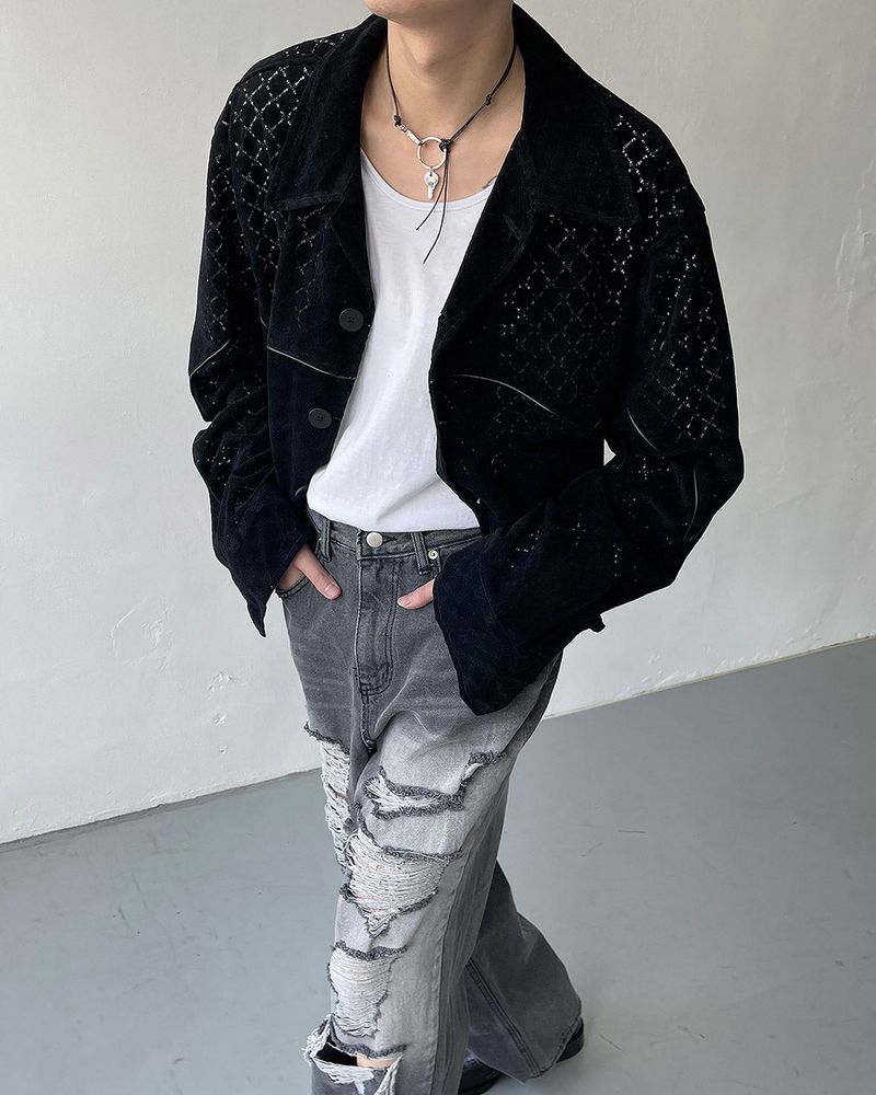YM Olivia Punching Jacket (2 colors)