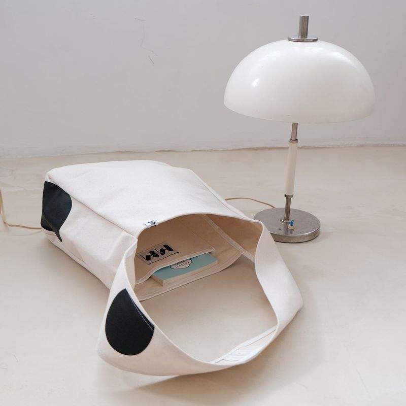 Round Canvas Bag