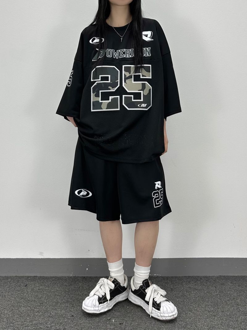 25 camo mesh t