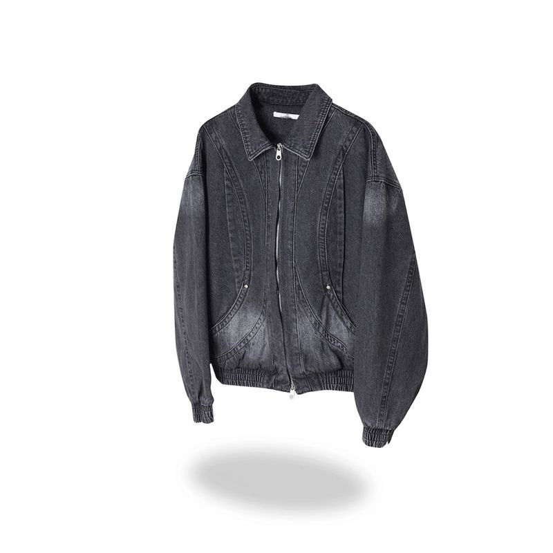 Trip Two-Way Denim Jacket (2 Colors)
