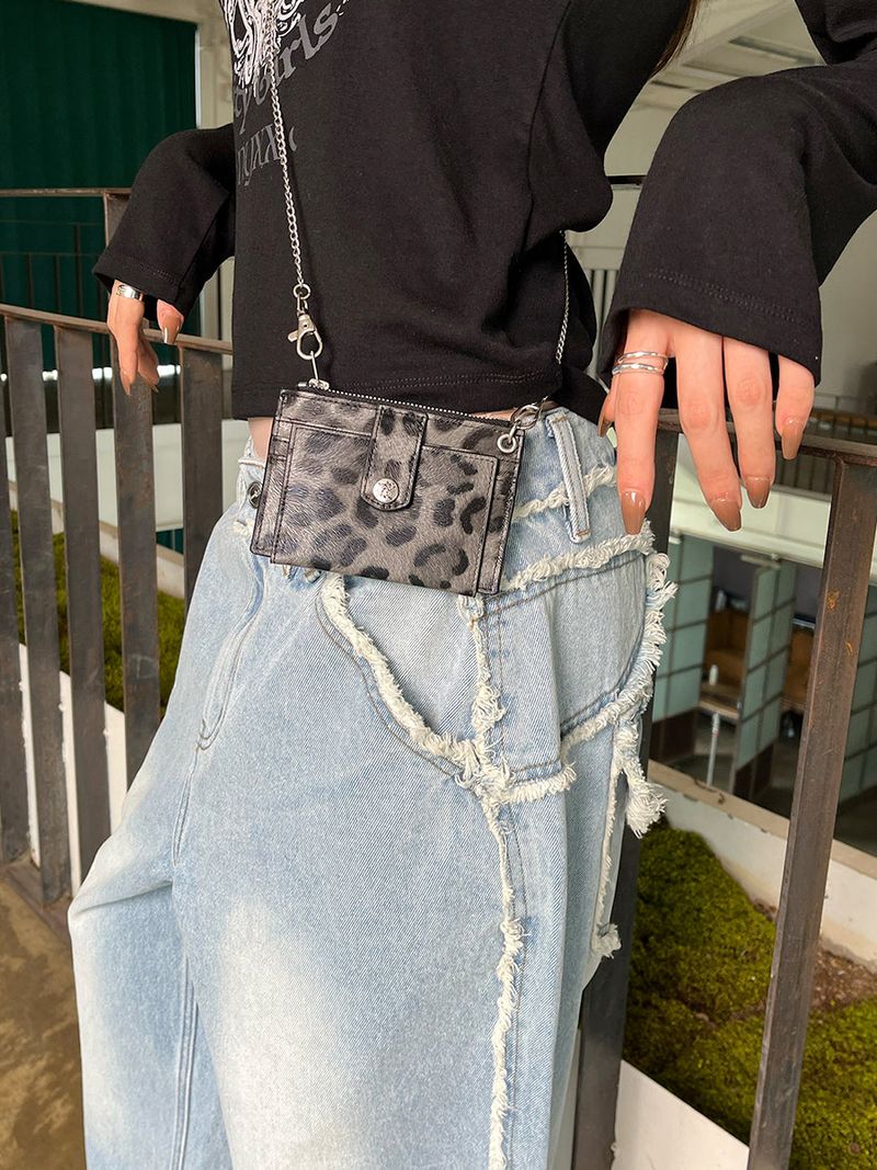 NYX CHAIN WALLET (CHARCOAL)