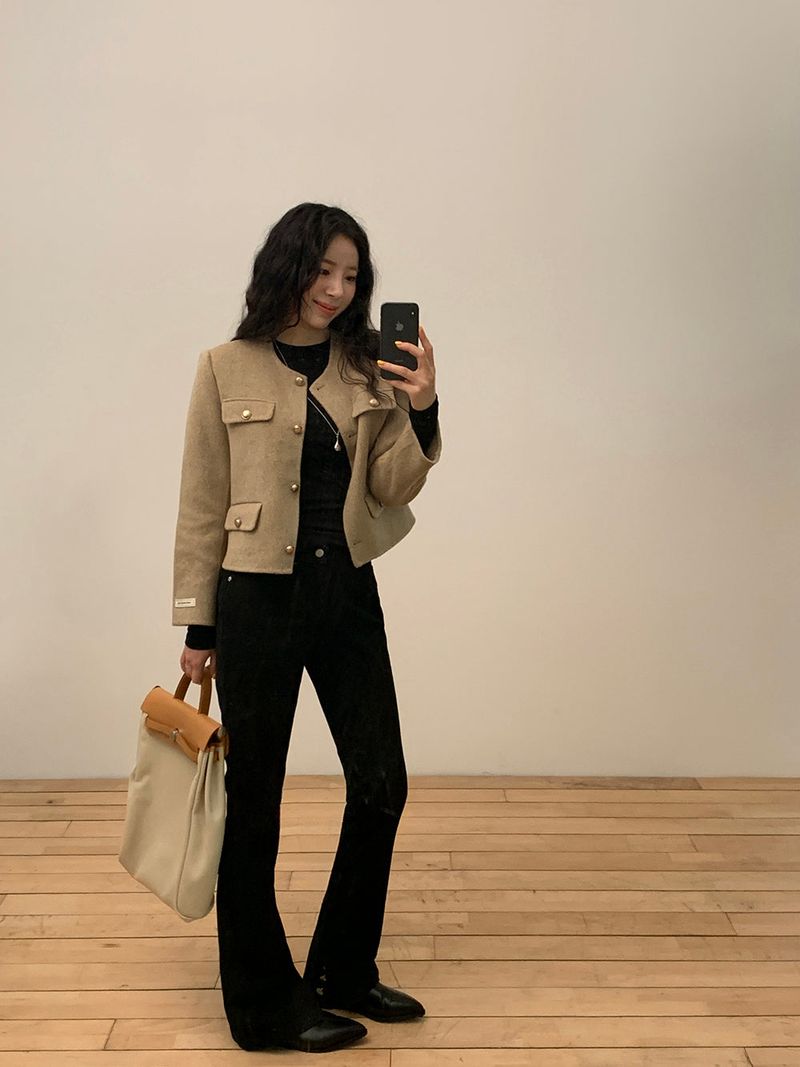 [MADE] Benne wool handmade tweed jacket
