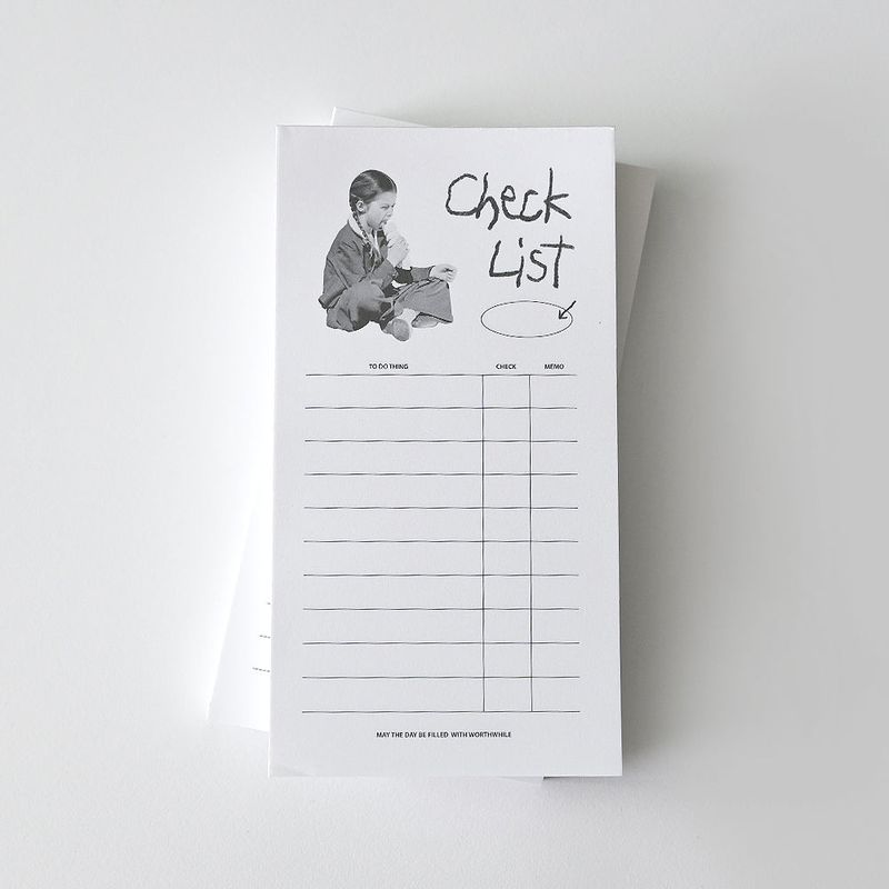202hosil（202ホシール）の「[memo] check list（Miscellaneous Goods/Stationery）」