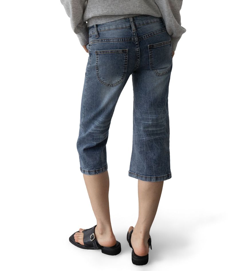Ebe Low-Rise Capri Denim